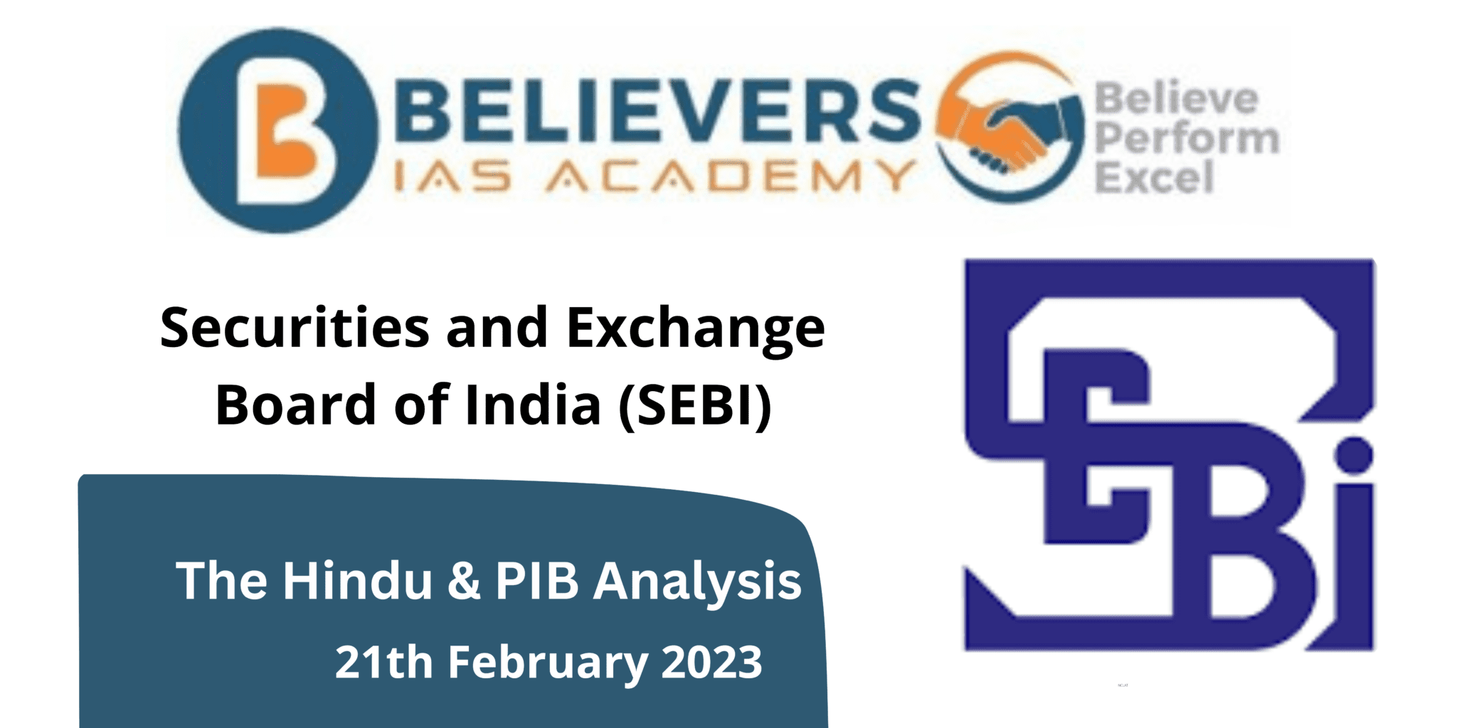 Securities And Exchange Board Of India (SEBI) – Part 3 - Believers IAS ...