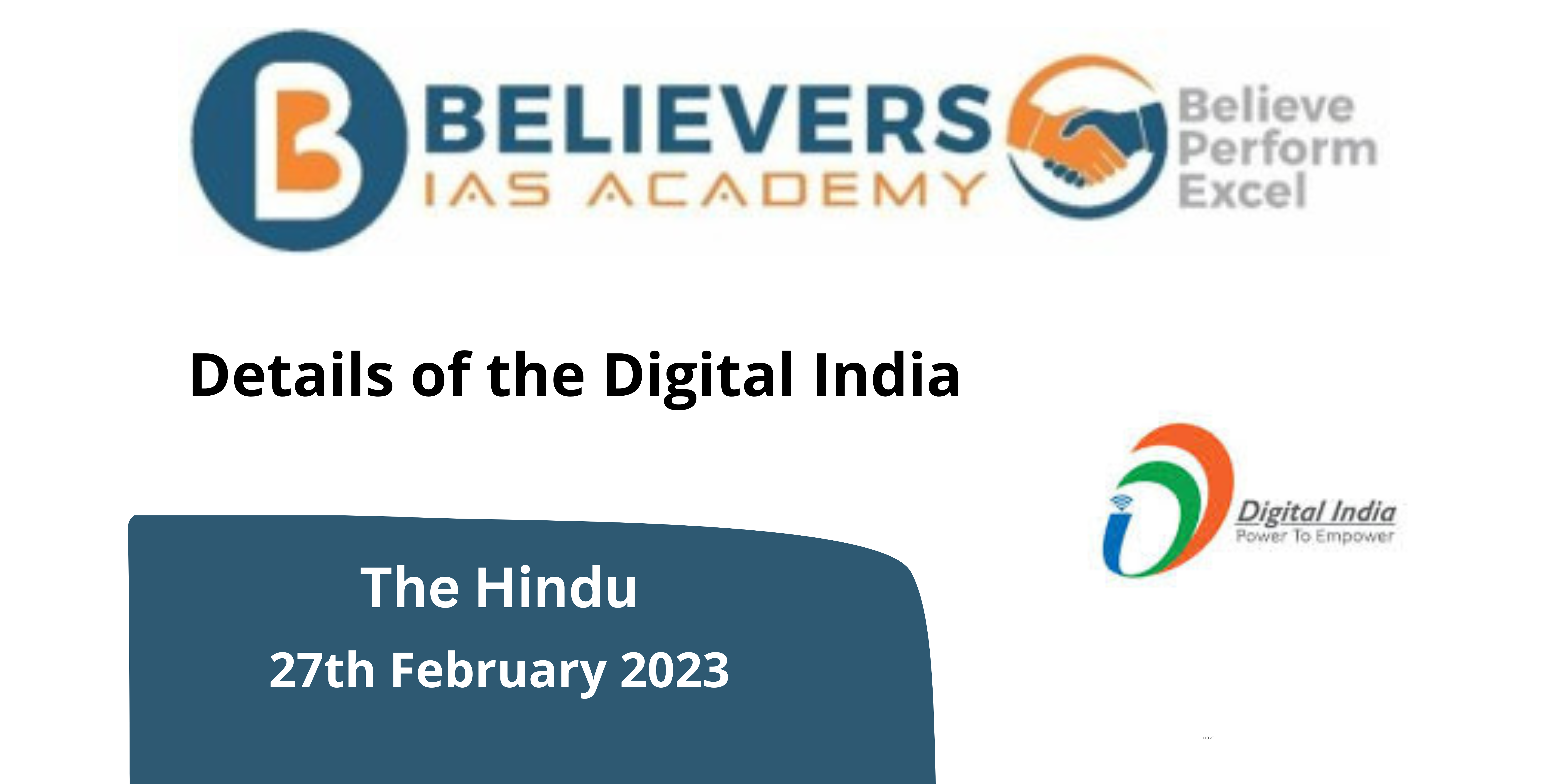 Details of the Digital India