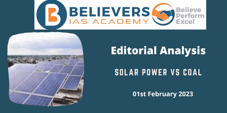 Solar Power vs Coal