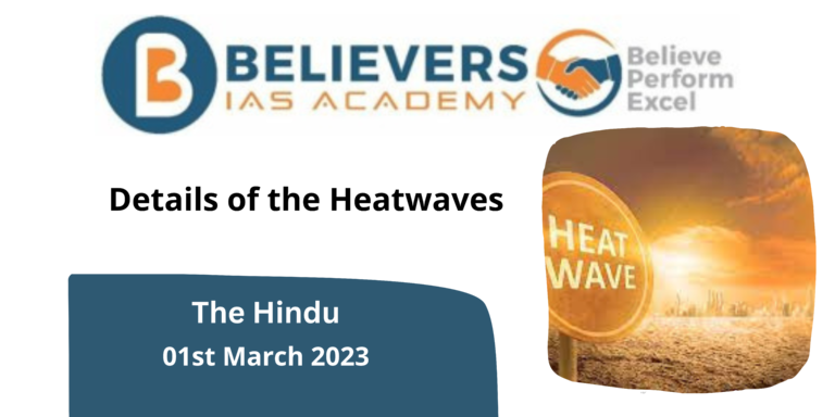 Details of the Heatwaves