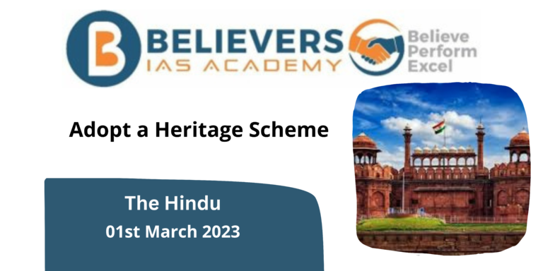 Adopt a Heritage Scheme