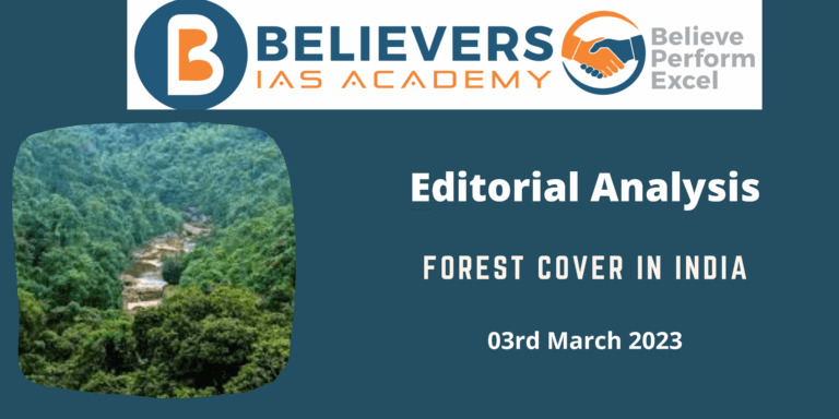 FOREST COVER IN INDIA