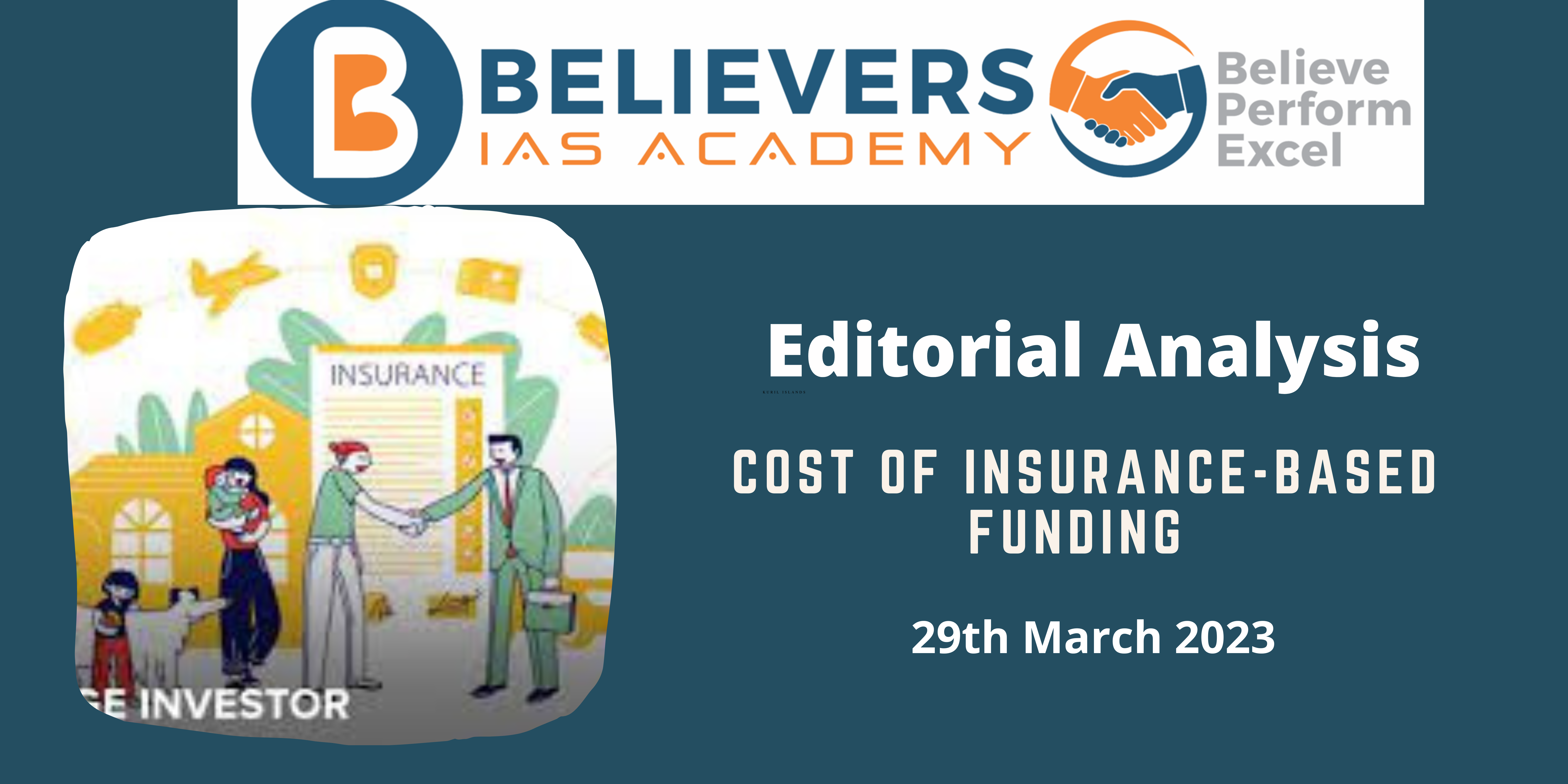 Cost of insurance-based funding