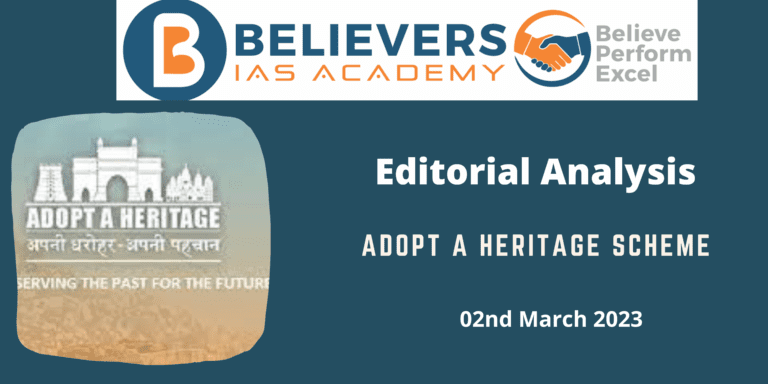 Adopt a Heritage Scheme: Preserving Heritage