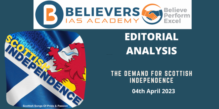The demand for Scottish Independence