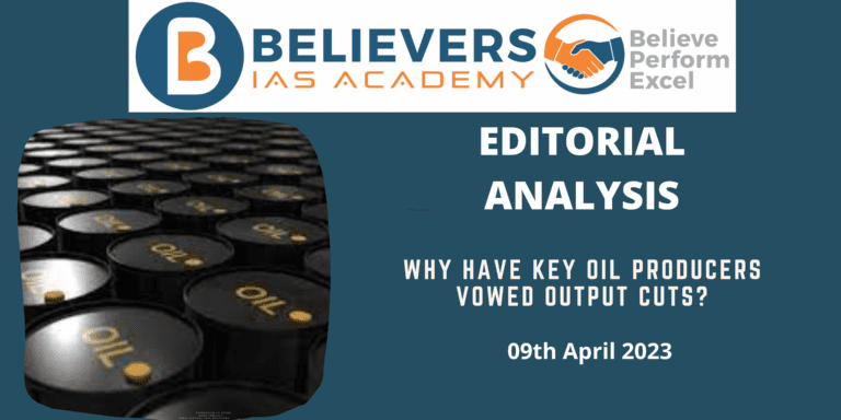 Why Have Key Oil Producers Vowed Output Cuts?