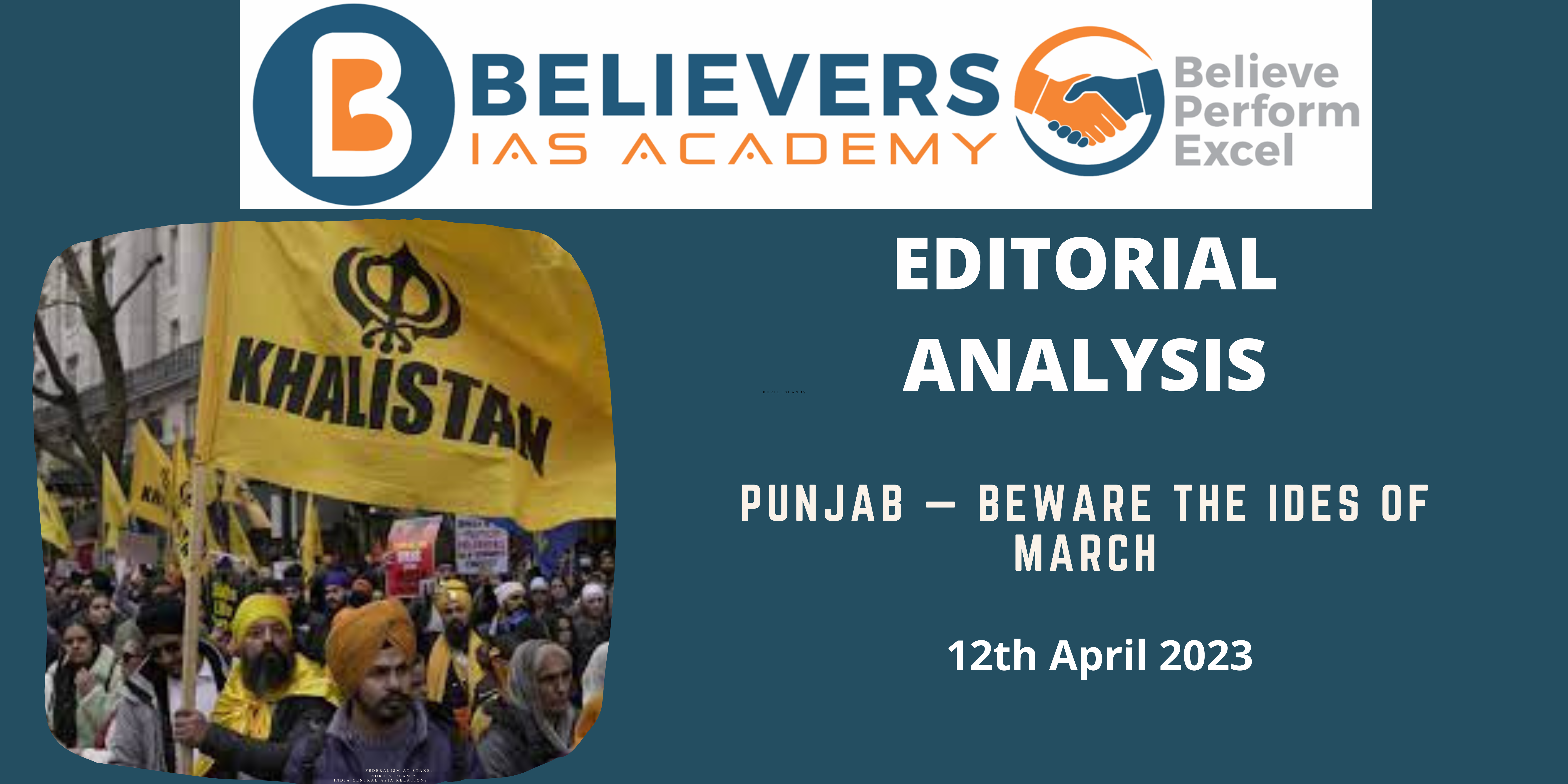 Punjab — Beware The Ides of March