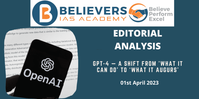 GPT-4 — a shift from 'what it can do' to ‘what it augurs’