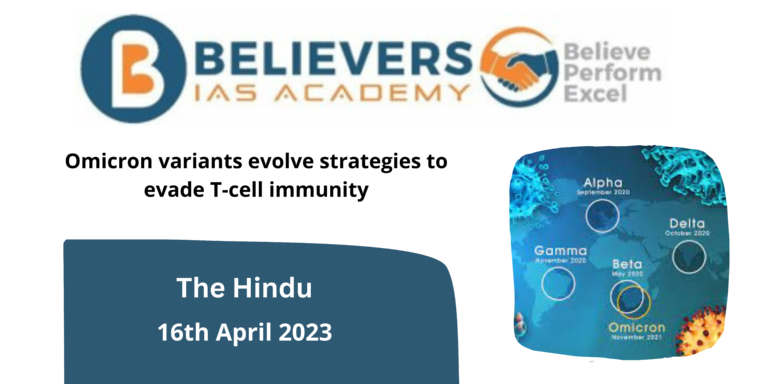 Omicron variants evolve strategies to evade T-cell immunity