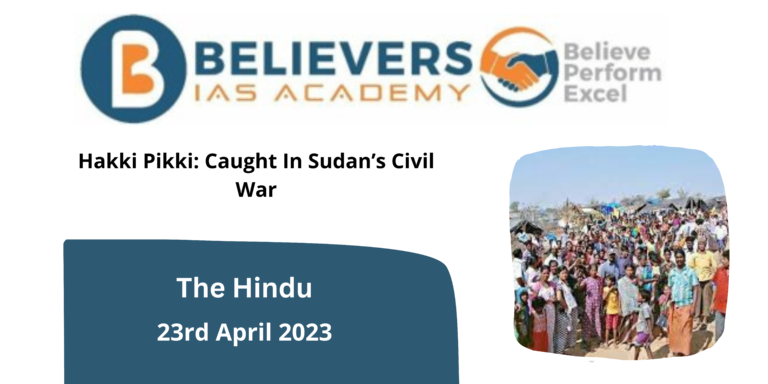 Hakki Pikki: Caught In Sudan’s Civil War