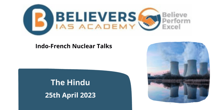 Indo-French Nuclear Talks
