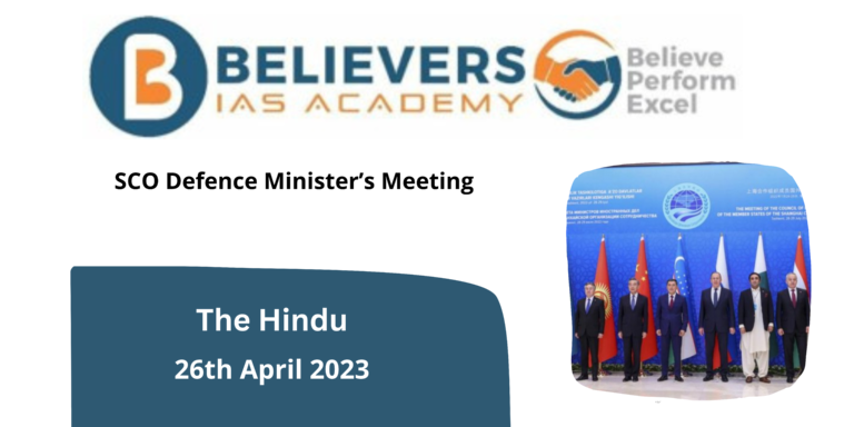 SCO Defence Ministers' Meeting