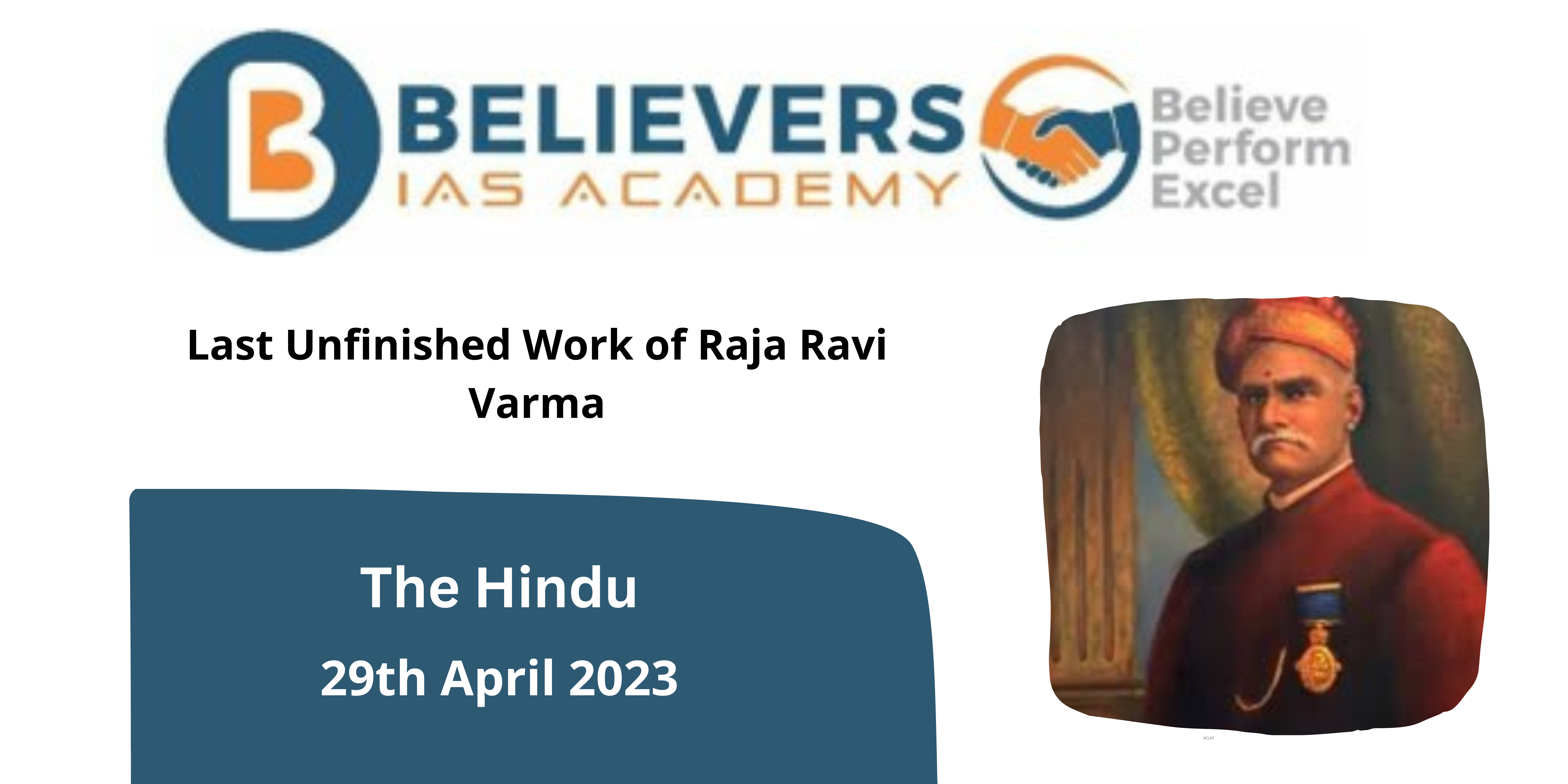 Last Unfinished Work of Raja Ravi Varma