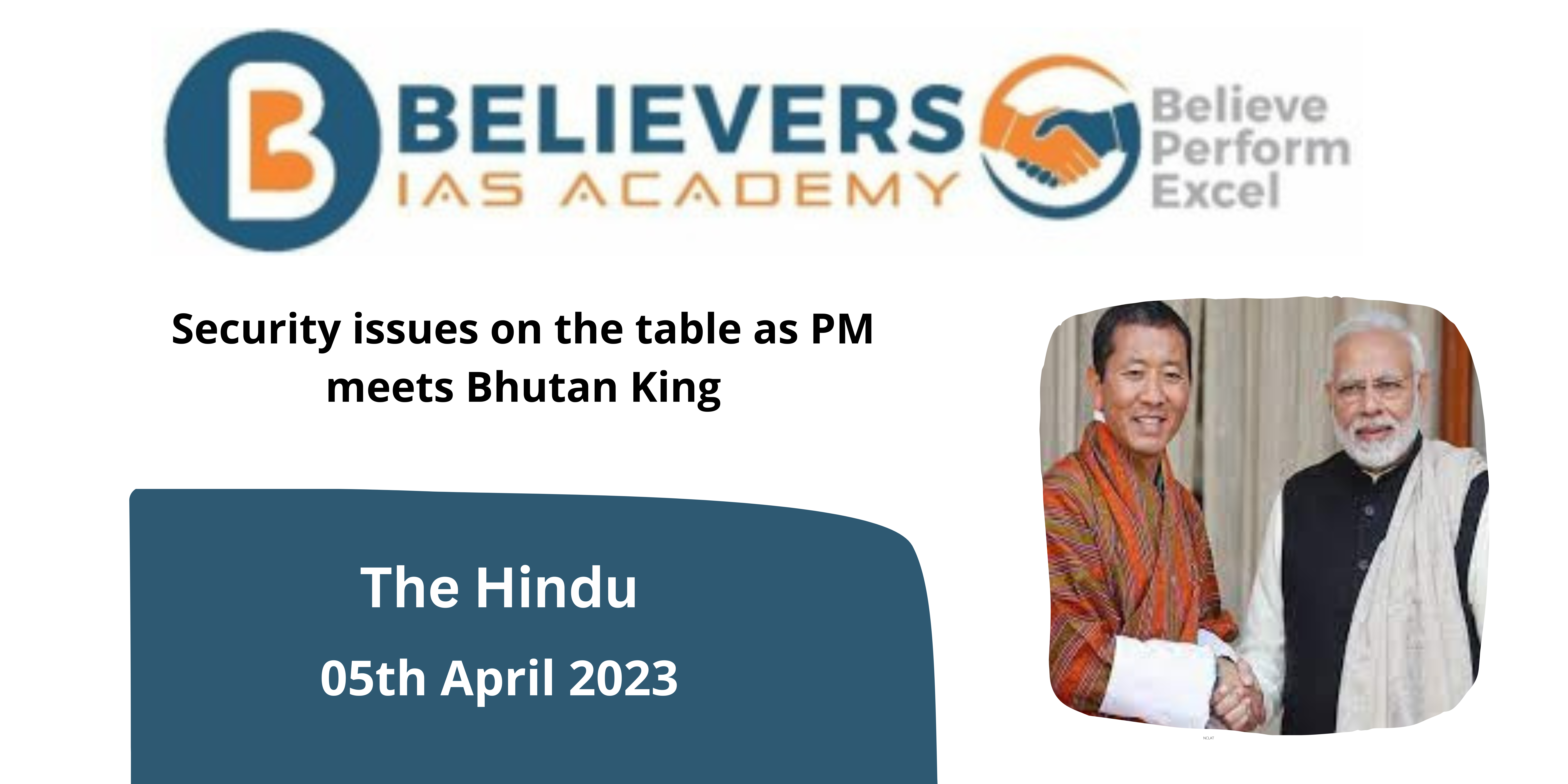 Security issues on the table as PM meets Bhutan King