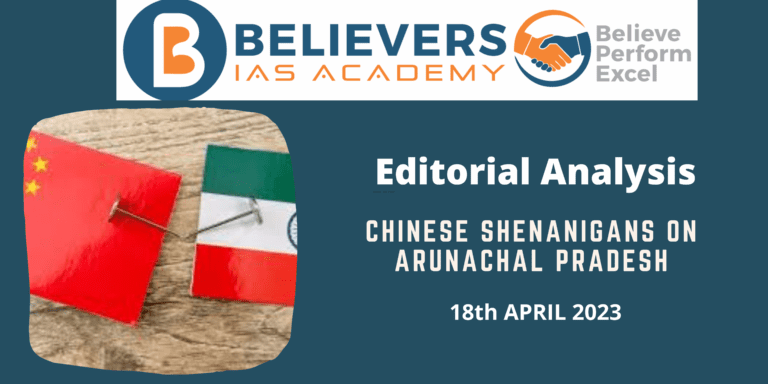 Chinese Shenanigans in Arunachal Pradesh