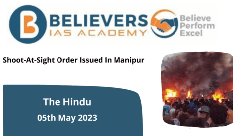 Shoot-At-Sight Order Issued In Manipur
