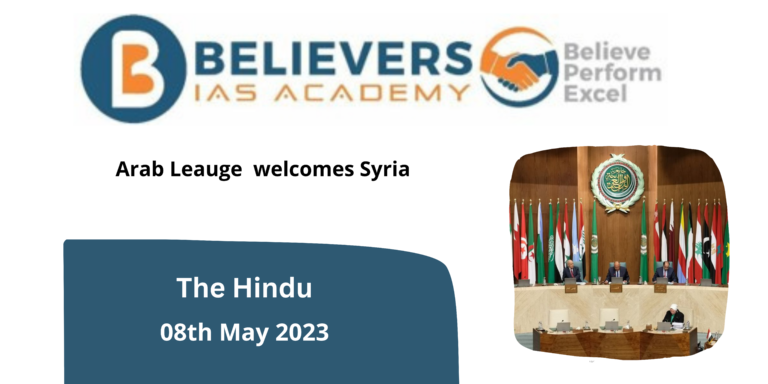 Arab League Welcomes Syria