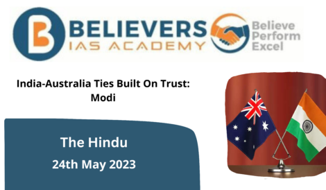 India-Australia Ties Built On Trust: Modi