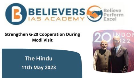 Strengthen G20 Cooperation During Modi Visit
