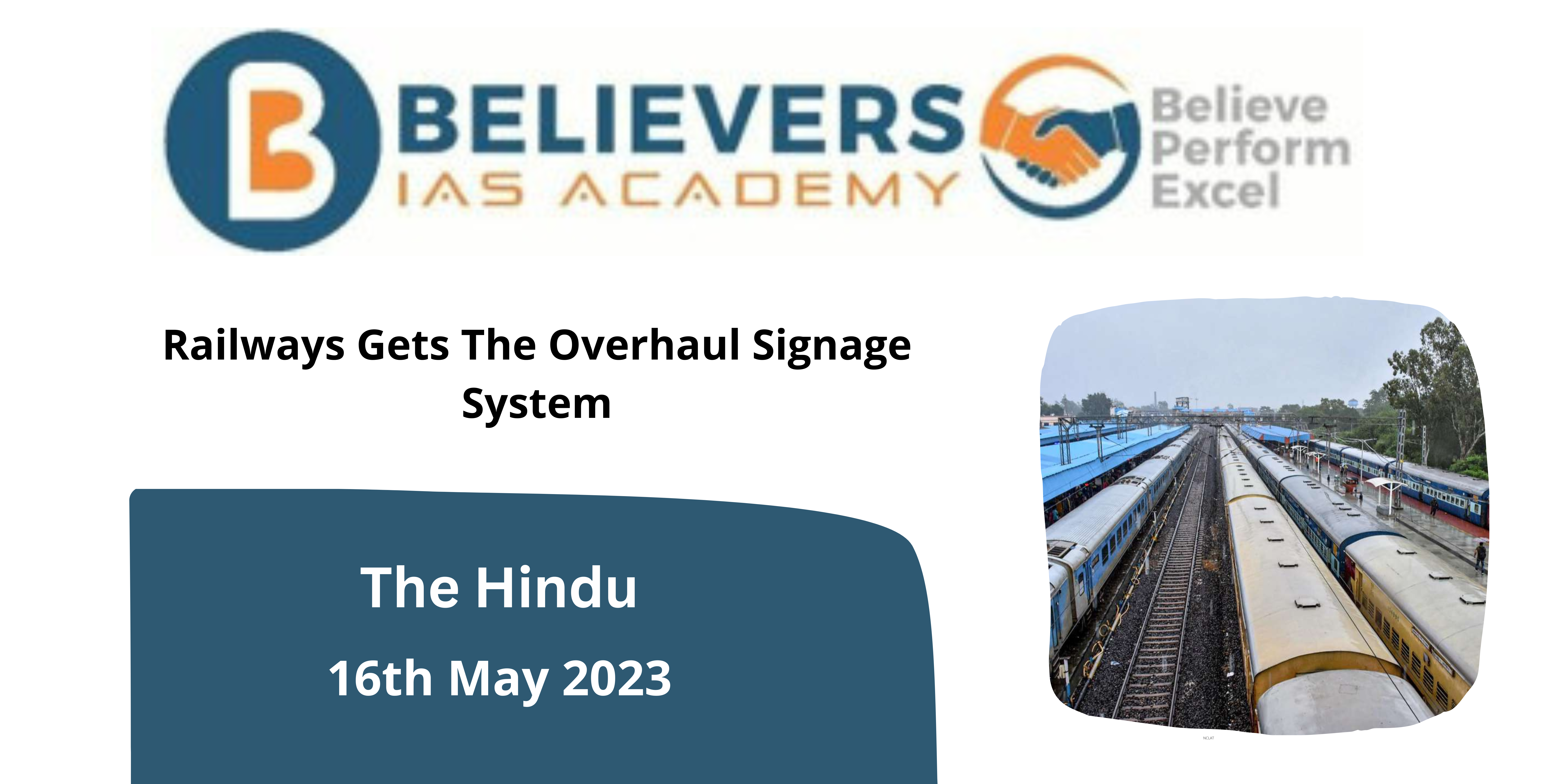 Railways Gets The Overhaul Signage System