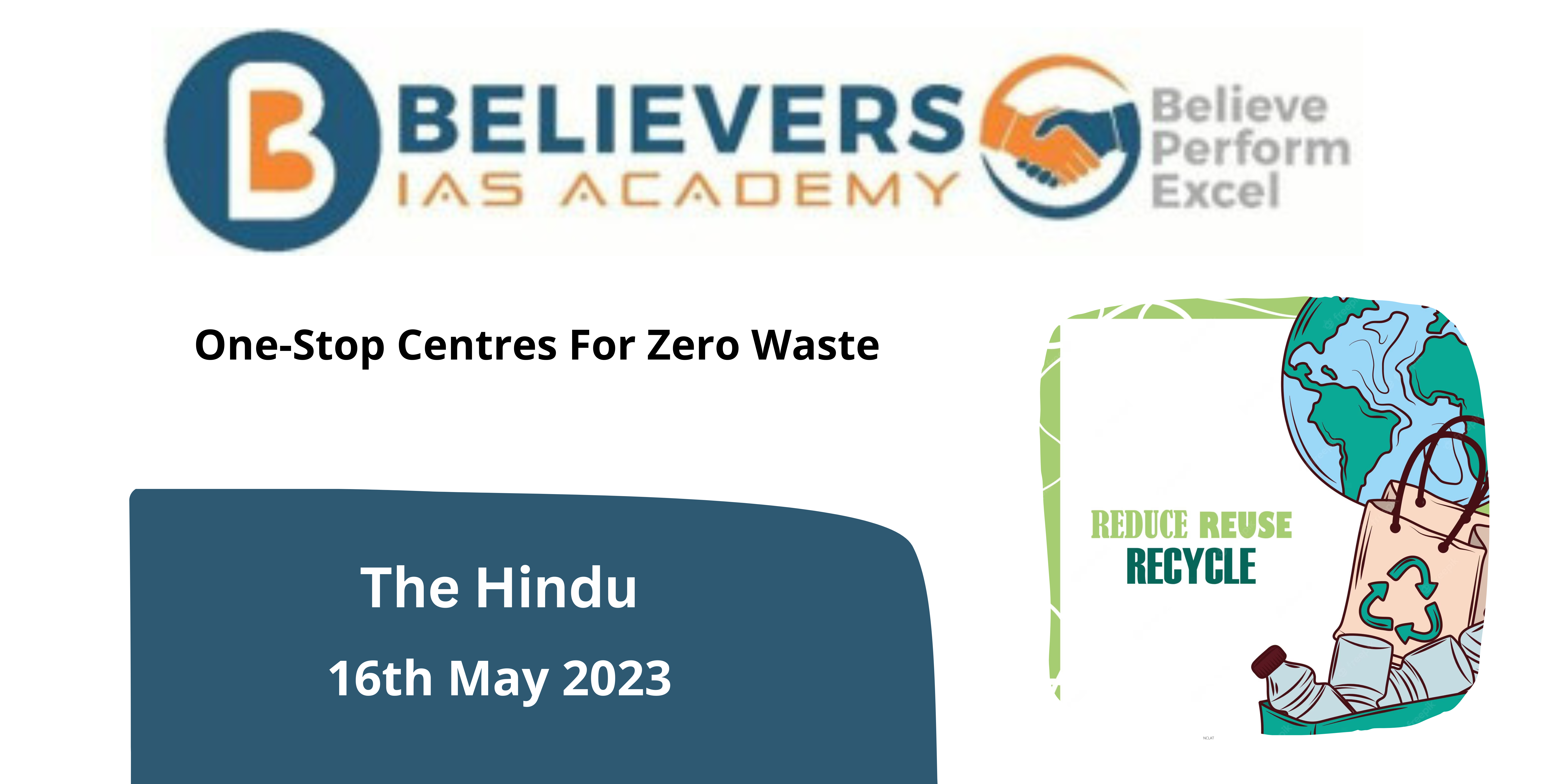 One-Stop Centres For Zero Waste