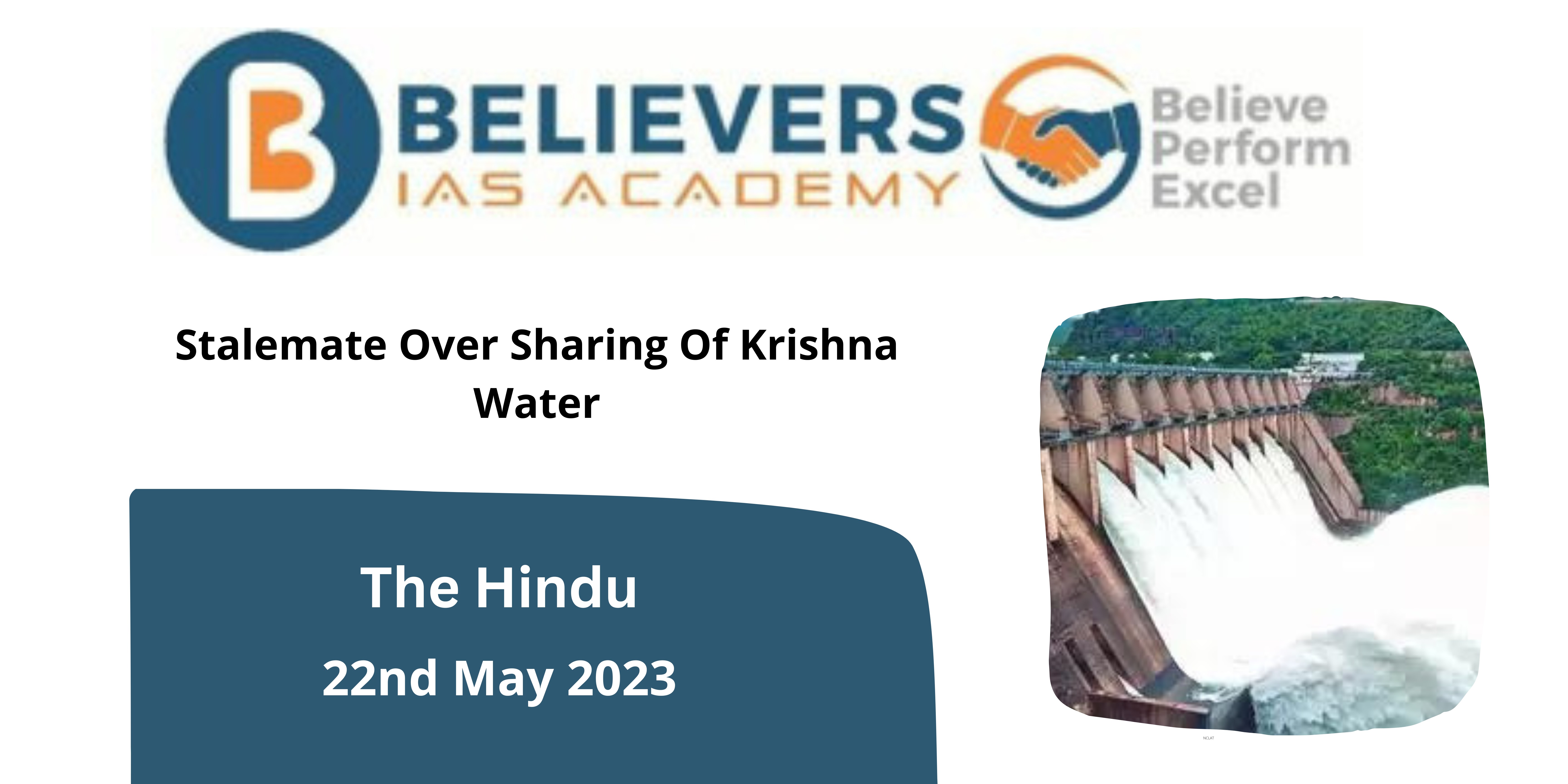Stalemate Over Sharing Of Krishna Water