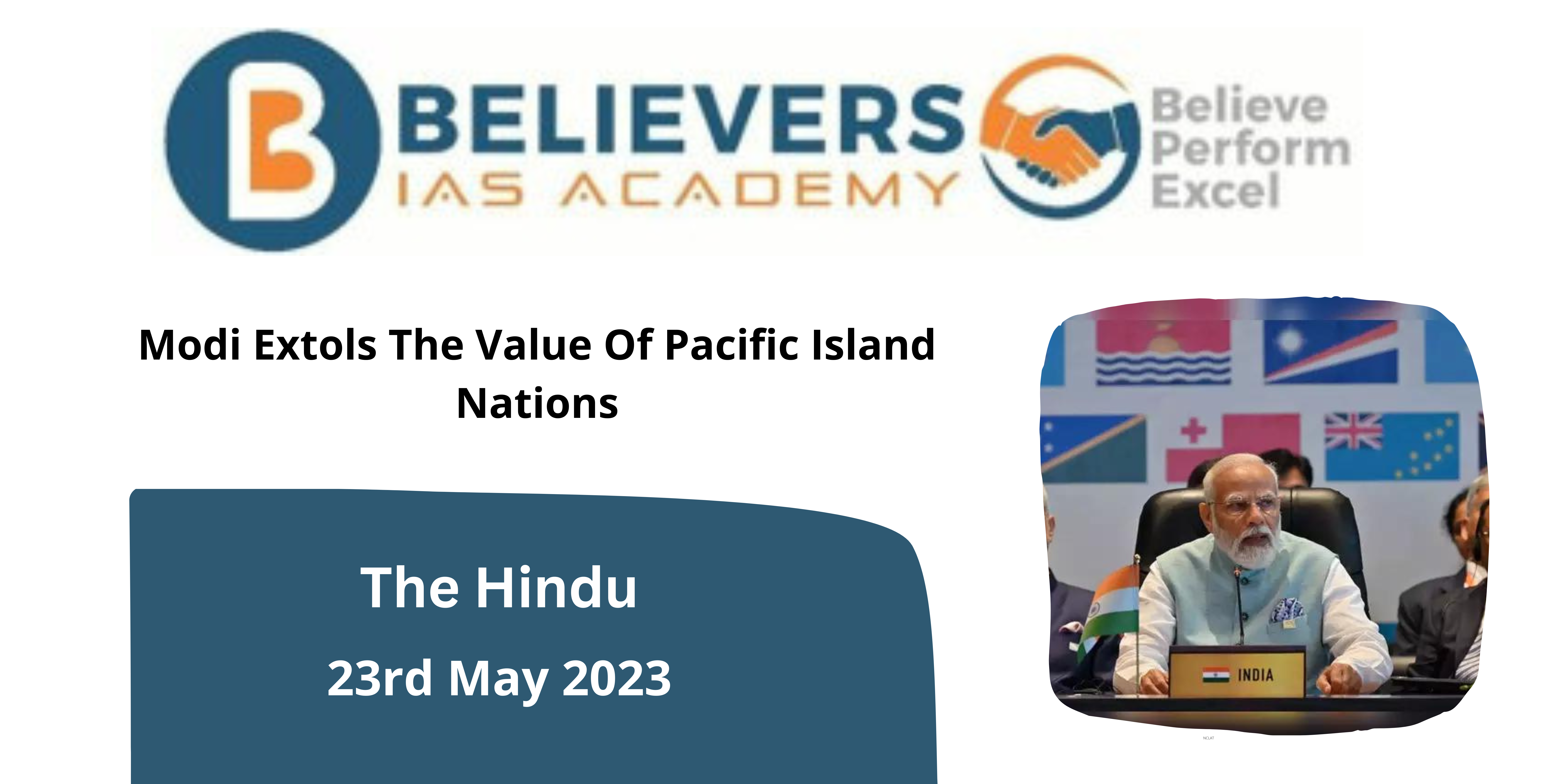 Modi Extols The Value Of Pacific Island Nations