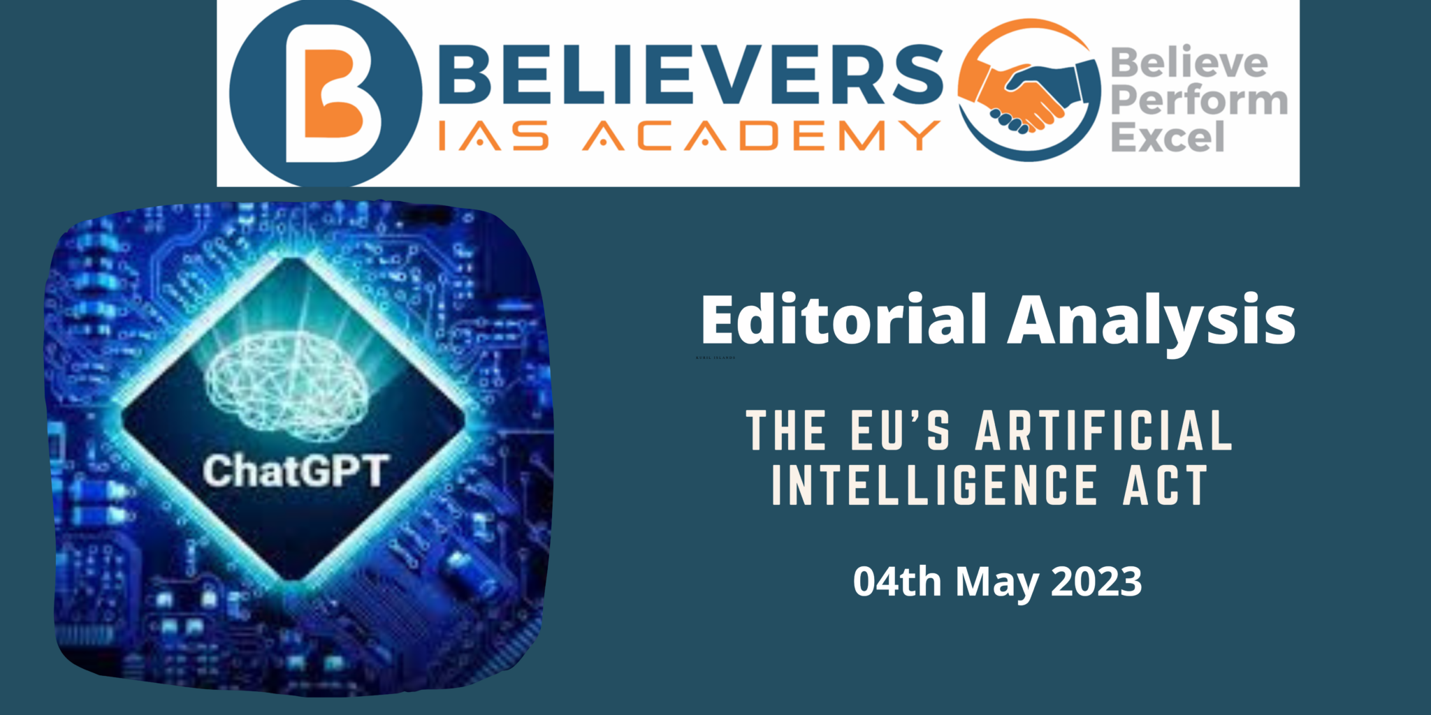 The Eus Artificial Intelligence Act Believers Ias Academy 2341