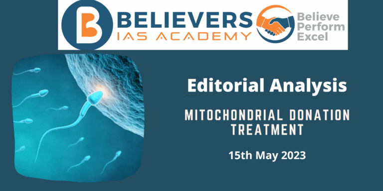 Mitochondrial Donation Treatment