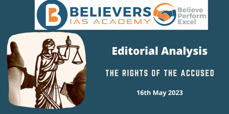 The Rights Of The Accused