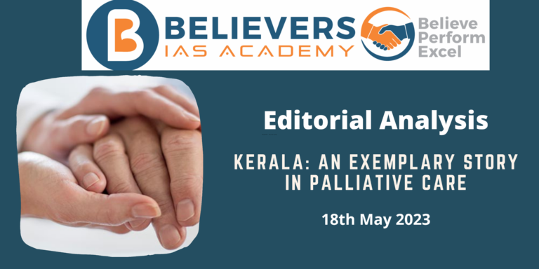 Kerala: An Exemplary Story In Palliative Care