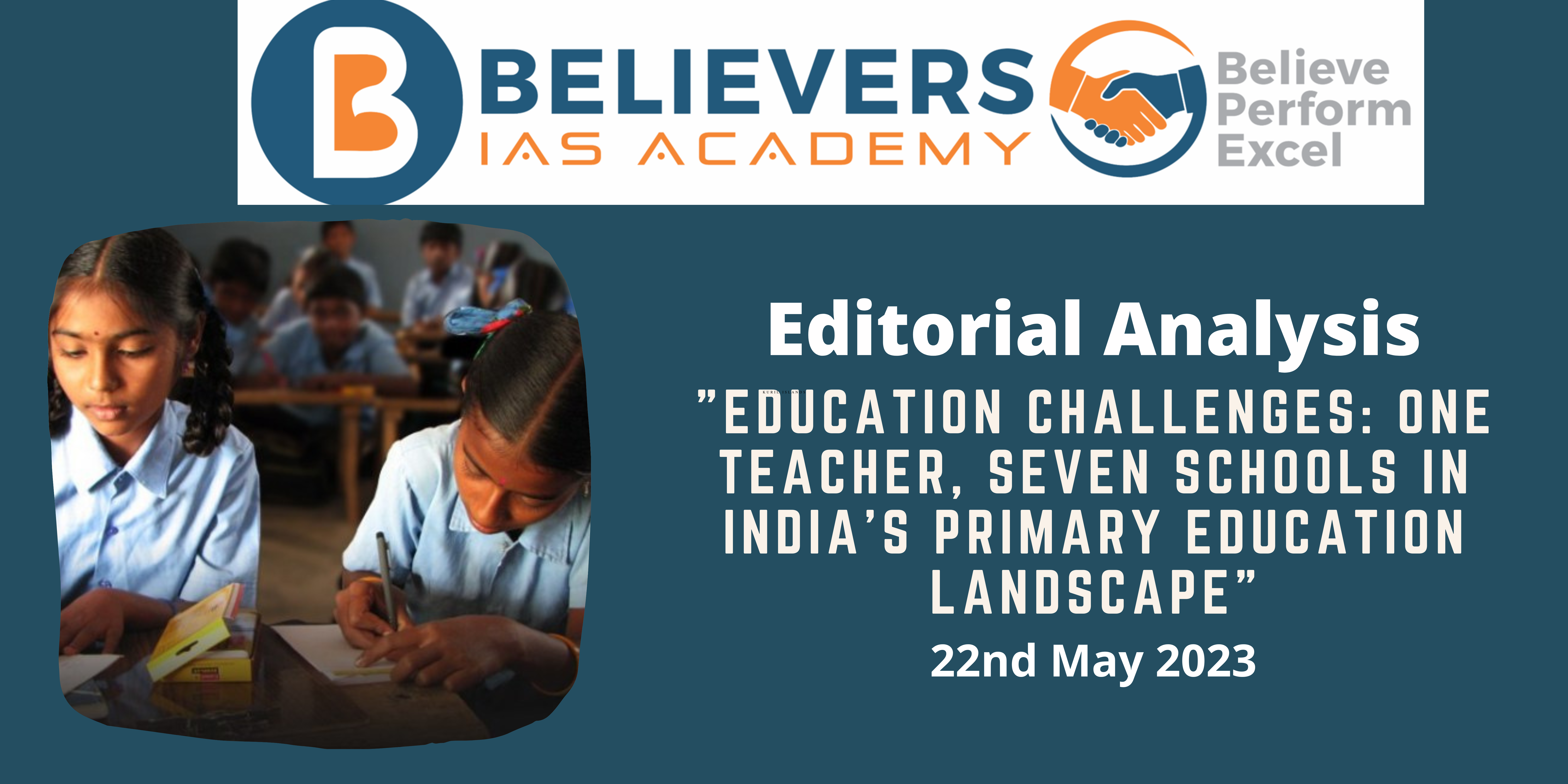 "Education Challenges: One Teacher, Seven Schools in India's Primary Education Landscape"