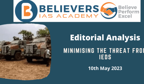 Minimising the threat from IEDs
