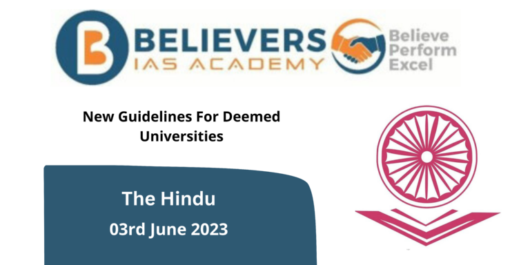 New Guidelines For Deemed Universities