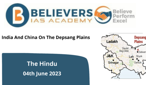 India And China On The Depsang Plains