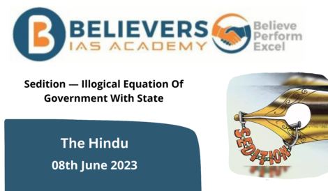 Sedition — Illogical Equation Of Government With State