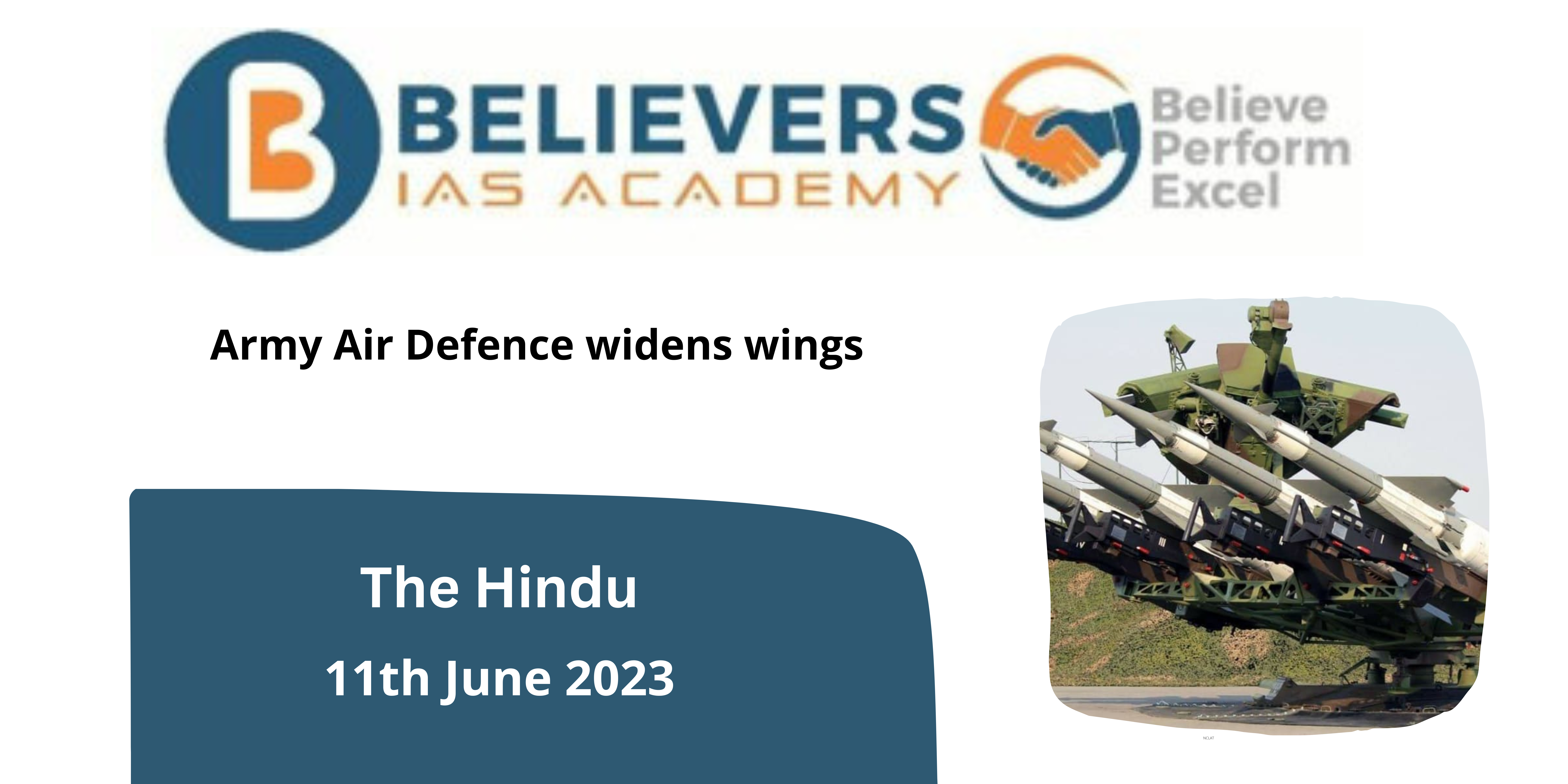 Army Air Defence widens wings