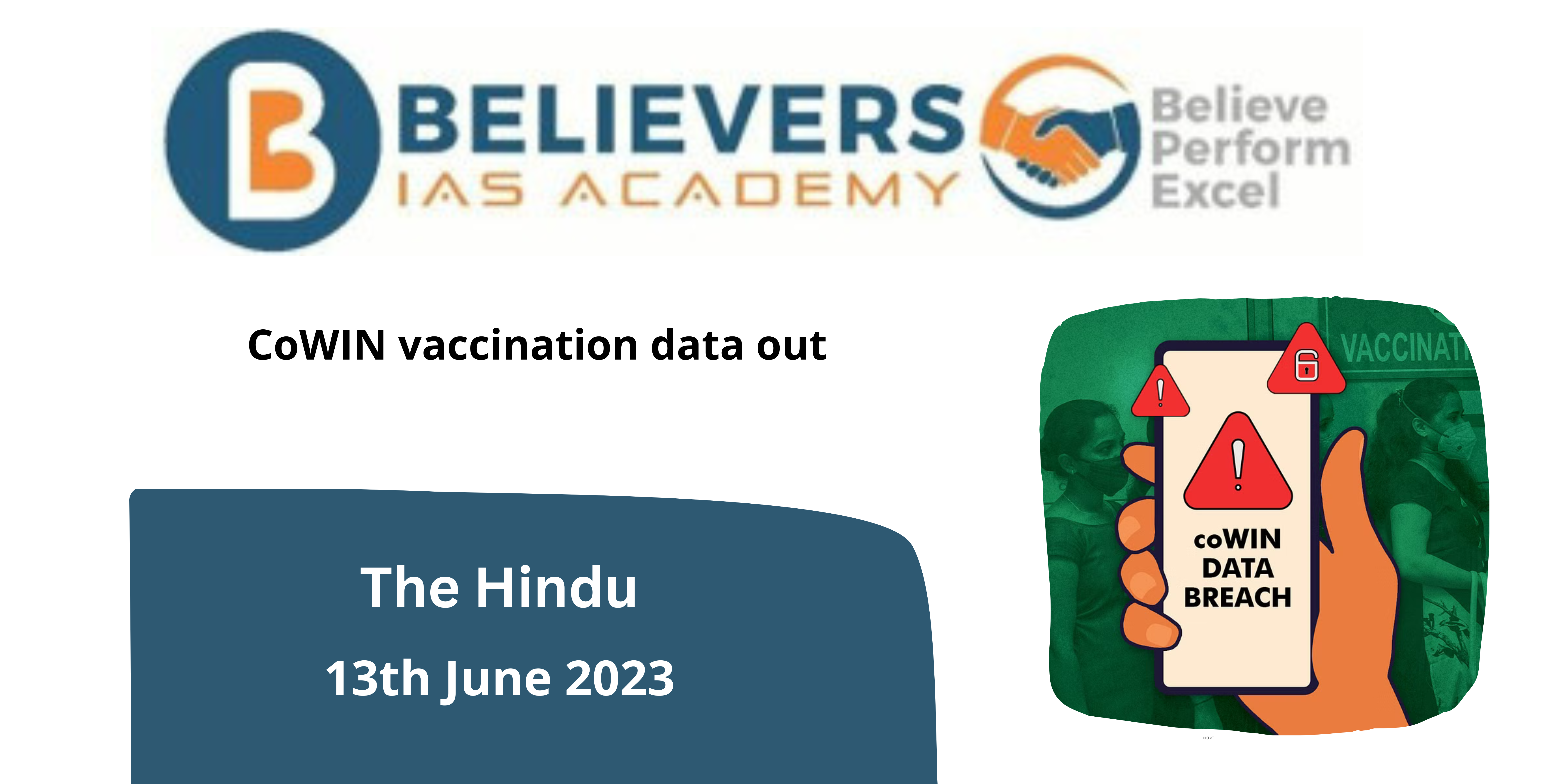 CoWIN vaccination data out