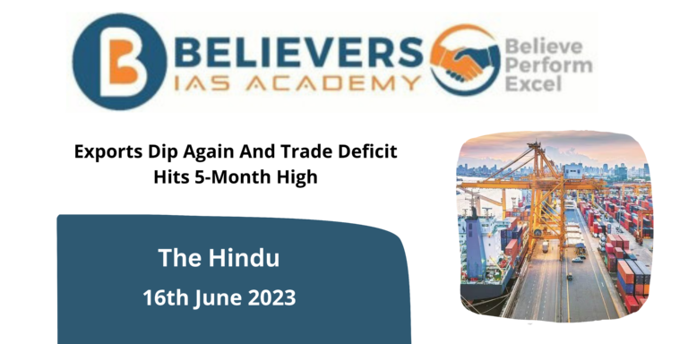 Exports Dip Again And Trade Deficit Hits 5-Month High
