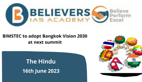 BIMSTEC to adopt Bangkok Vision 2030 at next summit