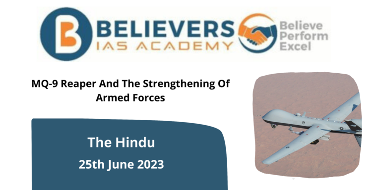 MQ-9 Reaper And The Strengthening Of Armed Forces