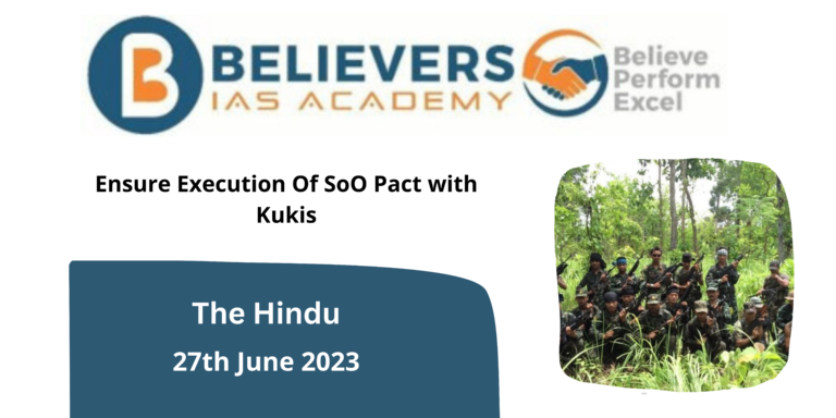 Ensure Execution Of SoO Pact with Kukis