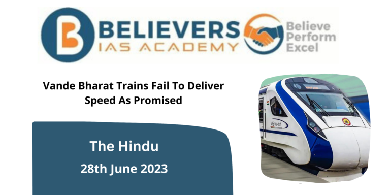 Vande Bharat Trains Fail To Deliver Speed As Promised