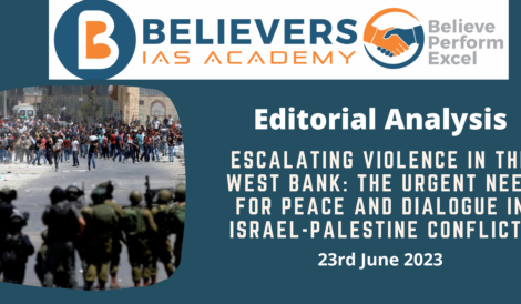 Escalating Violence in the West Bank: The Urgent Need for Peace and Dialogue in Israel-Palestine Conflict"