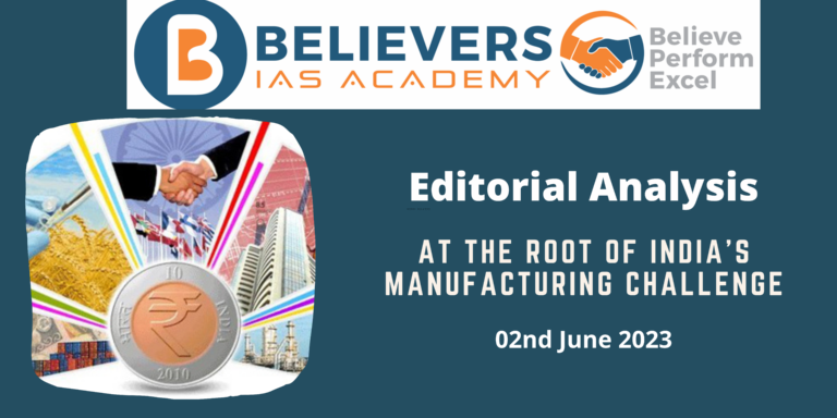 At The Root Of India’s Manufacturing Challenge