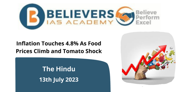 Inflation Touches 4.8% As Food Prices Climb and Tomato Shock
