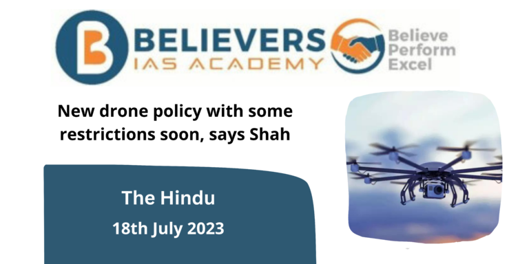 New drone policy with some restrictions soon, says Shah