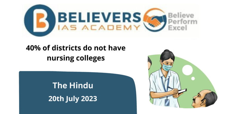 Challenges Persist: 40% Districts Lack Nursing Colleges