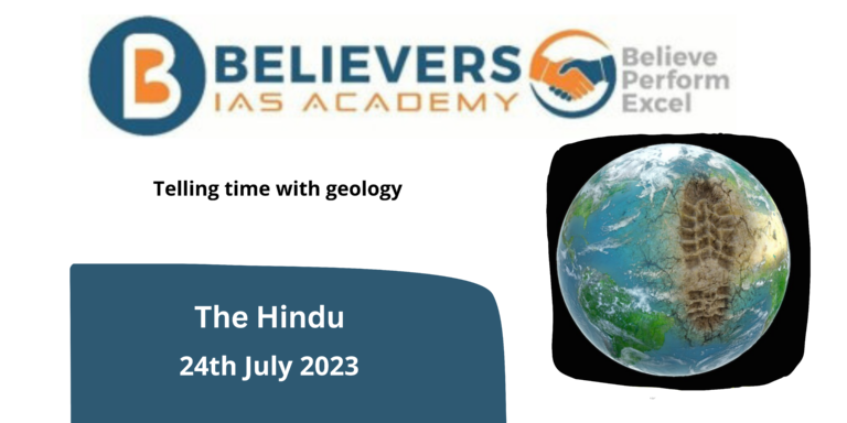 Telling time with geology