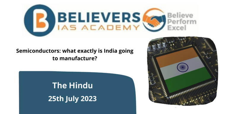 Semiconductors: what exactly is India going to manufacture?